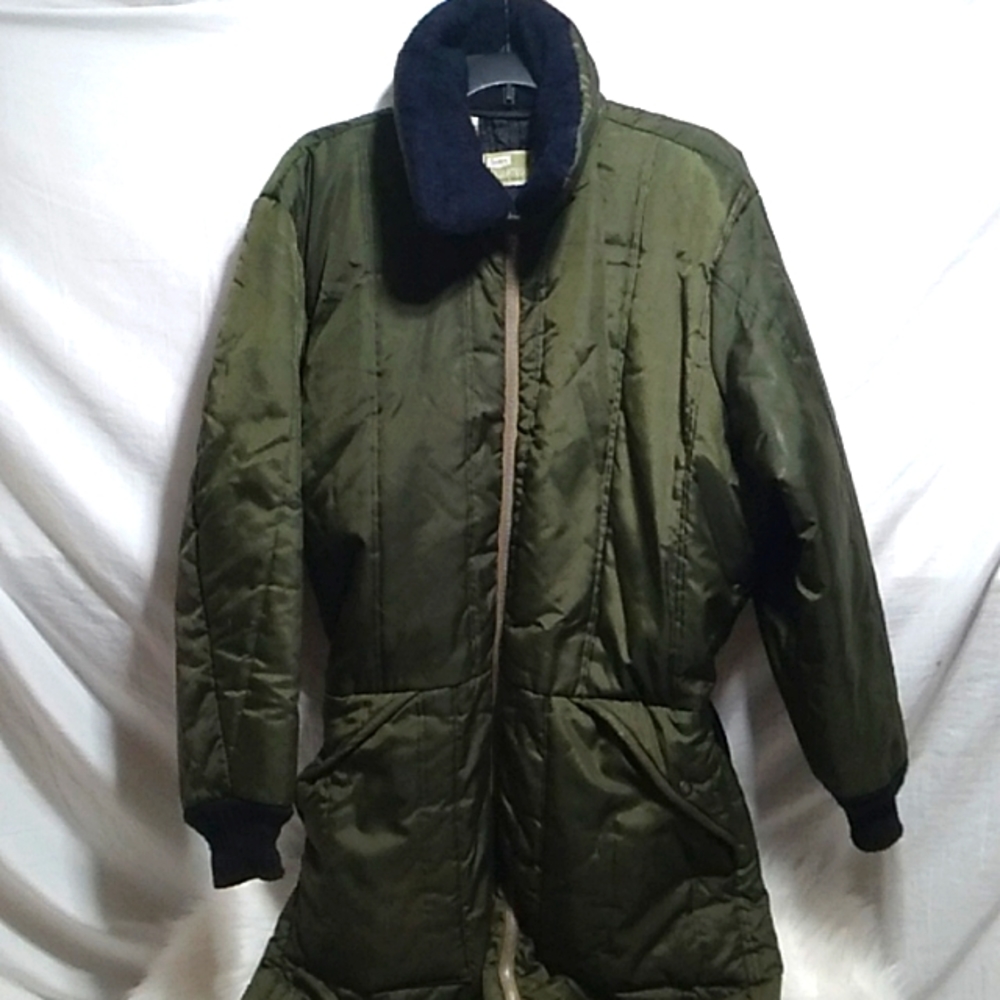 (C-30) Sears Vintage Insulated Work/Snow Suit Made In USA Large Chest 42-44